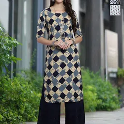 Moda Rapido Selection Of 3 Floral Printed Straight Kurtas-picture-39