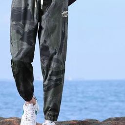 HERE&NOW Men Printed Mid Rise Joggers-picture-20