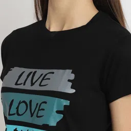 Tromko Women Typography Printed T-shirt image 2