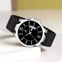 PERUCCI Men Brass Printed Dial & Straps Analogue Watch WATH92DCQ7FSW6XF image 5