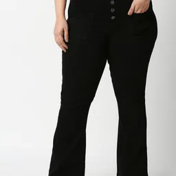 Freeform by High Star Women Comfort Slim Fit High-Rise Cotton Jeans-picture-27