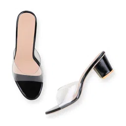 KALINI Block Sandals with Bows image 3