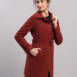 Monte Carlo Spread Collar Longline Overcoat image 4
