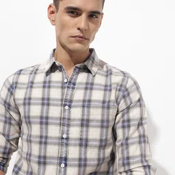 The Roadster Life Co. Pure Cotton Checked Casual Shirt-picture-37