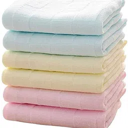 DEERGH ENTERPRISE SOFT COTTON HANDKERCHIEF FOR WOMEN/GIRL/BABY/NEW BORN BABY ["MULTY COLOR"] Handkerchief image 3