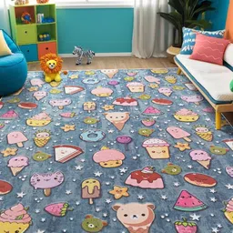 kaleen india Anti-Skid Backing Washable Indoor-Outdoor Rugs-picture-3