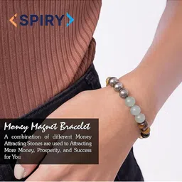 VIBESLE Unisex Natural Multi Beads Bracelet image 2