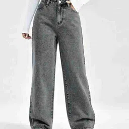 Metronaut Women Comfort Wide Leg Jeans-image-59