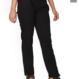 SRISARAS Women Pack of 2 Pleated Cotton Peg Trousers-image-63