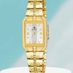 Aglance Women Rectangular Dial & Bracelet Style Straps Analogue Watch JK_221943_9151ym03-image-49