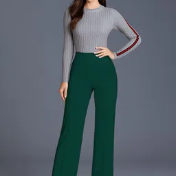 SWADESI STUFF Women Relaxed Mid-Rise Regular Fit Cargos Trousers-image-92