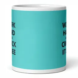 Mr UVD White Typography Printed Matte Ceramic Mug-350ml image 4