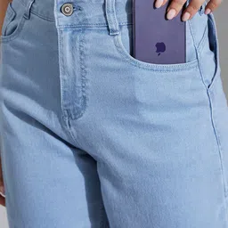 Life With Pockets Rhythms Unite Women High-Rise Denim Shorts image 2