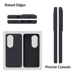 SPRIG Solid Printed Vivo V50e 5G Back Case Mobile Accessories image 3