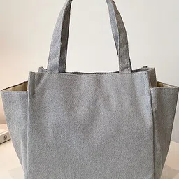 CORSICA Women Grey Solid PU Shopper Shoulder Bag-picture-22