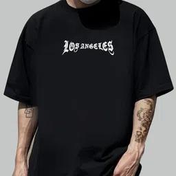 smosh Men Printed Round Neck Cotton Blend Black T-Shirt-picture-21