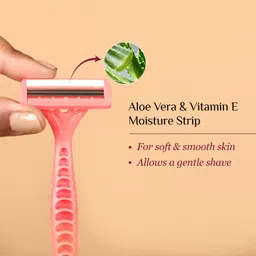 carmesi Disposable Body Razors for Women | Safe, Hygienic & Economical, Women image 3