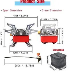 czech Buy Best Camping Portable Gas Stove Without Cylinder in Best Quality DFZ9 Stainless Steel Manual Gas Stove image 5