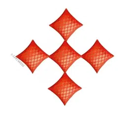 Pinkparot Artsilk 12x12 inch cushion cover set of 5 pcs-image-33