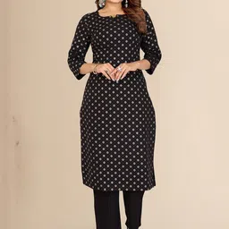Moda Rapido Women Printed Regular Kurta with Trousers-picture-24