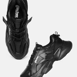 glitchez Men Lace-Ups Chunky Sole Sneakers-picture-20