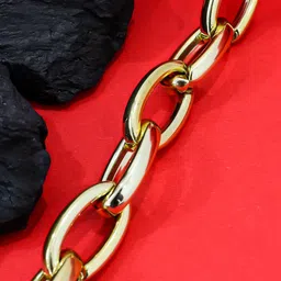 VAGHBHATT Gold Plated Stainless Steel Necklace & Chains image 2