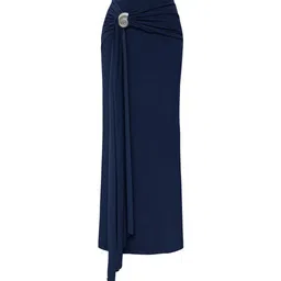 Trendyol Self Design High Rise Maxi Skirt image 4