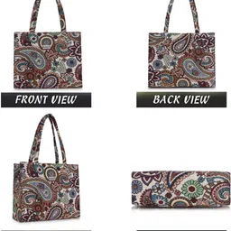 empire Women Maroon Tote image 4