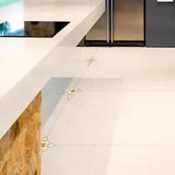 Asian royal Cream-Colored & Brown Geometric Printed Self-Adhesive Wall Sticker image 1