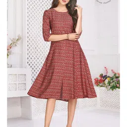 GREAT OUTFITS Ethnic Motifs Printed Kurti-image-42