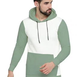 Blisstone Men Colourblocked Hooded Sweatshirt-picture-45