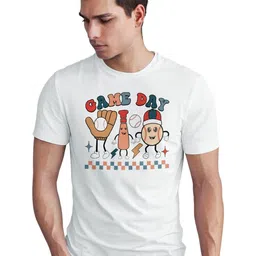 Seekbuylove Men Bio Finish Typography Printed Pure Cotton T-shirt-picture-30