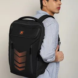 HRX by Hrithik Roshan Unisex Geometric Backpack image 5