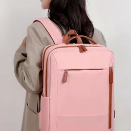 Mast & Harbour Unisex Backpack with USB Charging Port image 3