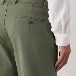 Red Flame Men Relaxed Fit Mid Rise Trousers image 2