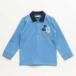 JusCubs Boys Typography Solid Polo Collar Cotton T-shirt-picture-30