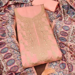 SAINOOR Semi-Stitched Dress Material-picture-11