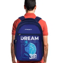 Priority Unisex Typography Backpack-image-24