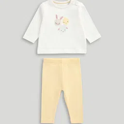 mothercare Unisex Kids Printed Top with Leggings-picture-10