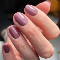 jiwoo Long-Lasting Dusty purple Nail Paint with High Shine & Quick-Dry Formula image 3