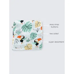 cocoon care Infants Printed 2 In 1 Bibs image 2