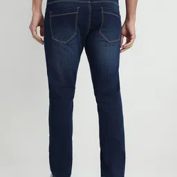 ColorPlus Men Smart Slim Fit Mid-Rise Light Fade Jeans image 3