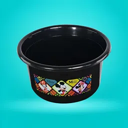 Aura Set Of 3 Black & Pink Abstract Plastic Bath Accessories Set image 4