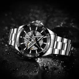 FORSINING Men Dial & Stainless Steel Straps Analogue Motion Powered Watch TWW_WRG8192M4T4 image 4