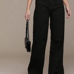 AKACY Women Jean Straight Fit High-Rise Stretchable Jeans-image-22
