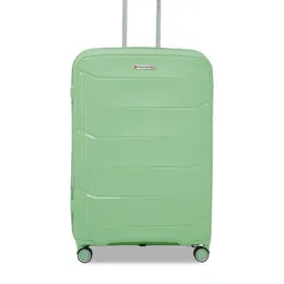 SWISS MILITARY Unisex 360-Degree Rotation Hard Sided Large Trolley Suitcase image 3