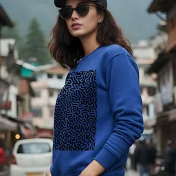 Moda Rapido Women Printed Sweatshirt image 5