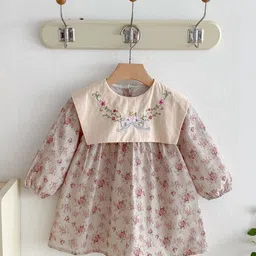 LULU & SKY Floral Print Puff Sleeve Fit & Flare Dress-picture-25