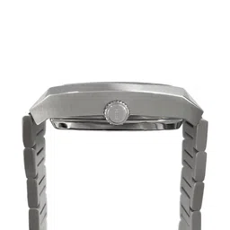 EARNSHAW Men Brass Dial & Stainless Steel Bracelet Style Straps Analogue Automatic Motion Powered Watch image 2