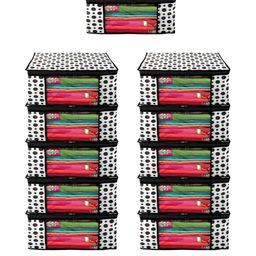 AMAK INC Black Fabric Multi-Utility Wardrobe Organisers-picture-21